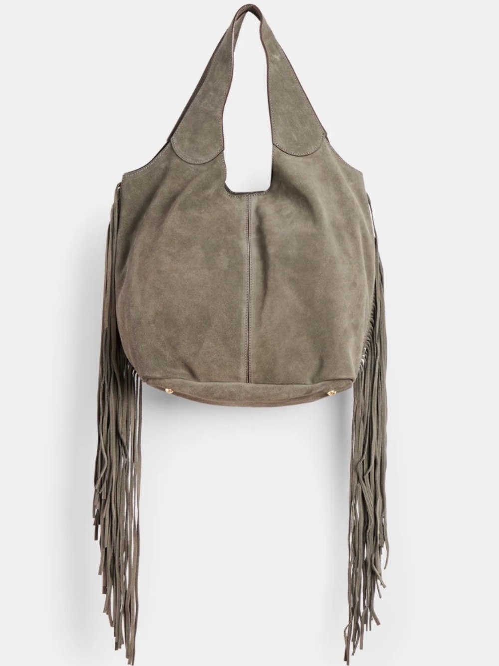 Dolce Vita Nakoma Shoulder Bag Olive Suede
